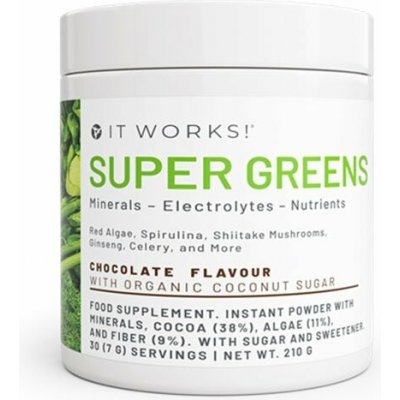 IT WORKS Super Greens Čokoláda 180 g – Hledejceny.cz