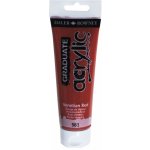 Graduate akrylová barva 120 ml Benátská červená – Sleviste.cz