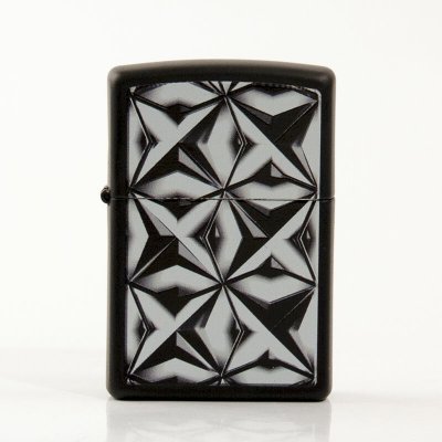 ZIPPO schwarz Plakette c3D Patternc – Hledejceny.cz