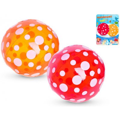 Mikro Trading Dětský míč s puntíky 2 barvy 50cm