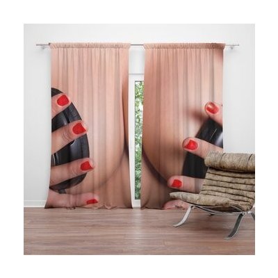 Sablio Závěs Prsa: 2ks 140x250cm – Hledejceny.cz
