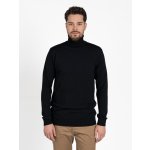 TallGuys pánský prodloužený merino rolák Light Deep black – Sleviste.cz