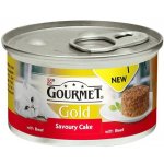 Gourmet Gold Savoury Cake KK S hovězím & rajčaty 85 g – Hledejceny.cz