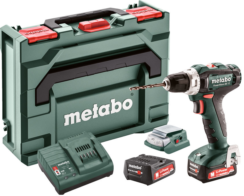 Metabo Set PowerMaxx BS 12+ULA 601036900