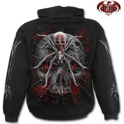 SPIRAL Spider Skull mikina s kapucí – Hledejceny.cz