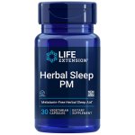 Life Extension Herbal Sleep PM 30 vegetariánská kapsle – Hledejceny.cz