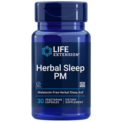 Life Extension Herbal Sleep PM 30 vegetariánská kapsle – Hledejceny.cz