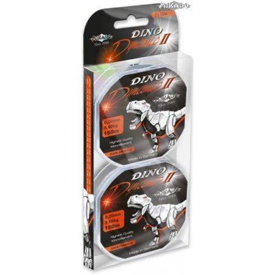 Mikado LINE DINO DYNAMIC II 150 m 0,3 mm 11,2 kg – Zboží Mobilmania