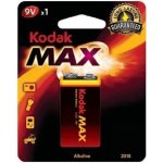 Kodak Alkaline Max 9V 1ks 146550 – Hledejceny.cz
