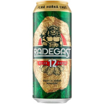 Radegast Ryze hořká 12° 5,1% 0,5 l (plech)