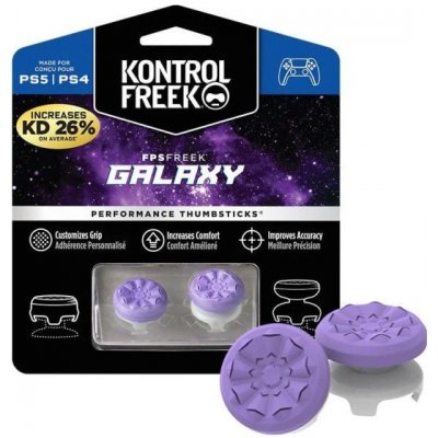 KontrolFreek Freek Galaxy (Purple) PS4/PS5 Extended Controller Grip Caps – Zboží Mobilmania