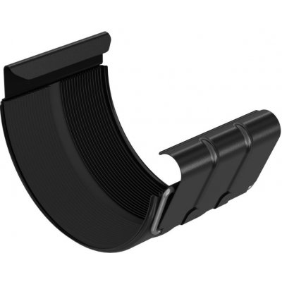 Bryza Spojka žlabu Ø 125 mm pozink RAL 9005 černá – HobbyKompas.cz