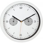 Mebus 52826 white Radio controlled Wall Clock – Zboží Mobilmania