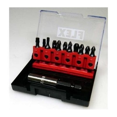 FLEX Flex 432.423 - Sada BITů 12 ks, Pozidriv PZ , Phillips PH , Torx TX – Zboží Dáma