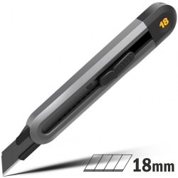 Odlamovací nůž Deli Home s kovovou vodící lištou, 18mm