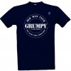 Pánské Tričko Tričko s potiskem Grumpy pánské Námořní modrá