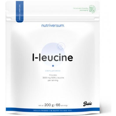 Nutriversum L-Leucine 200 g – Hledejceny.cz