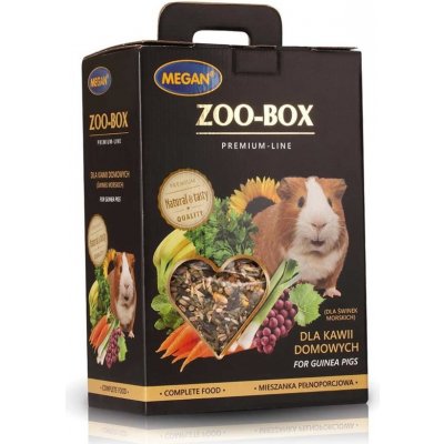 Megan Zoo-box Suché krmivo pro morčata 4 x 550 g – Zboží Mobilmania