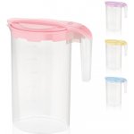 BAGER Džbán plastový s víkem odměrný KLASIK mix barev 1,75 l – Zboží Mobilmania