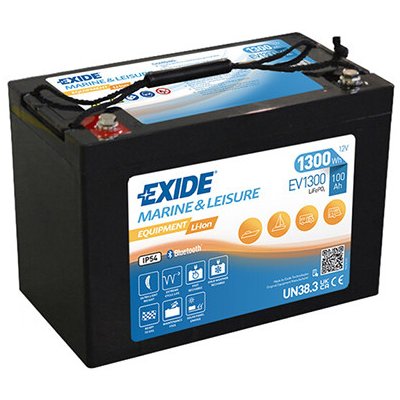 EXIDE EQUIPMENT 100Ah 12.8V EV1300 – Hledejceny.cz