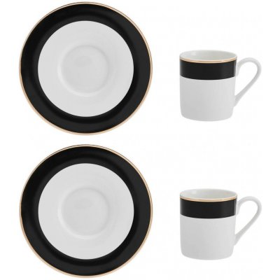Mikasa Luxe Deco šálků na espresso 2 x 100 ml – Hledejceny.cz