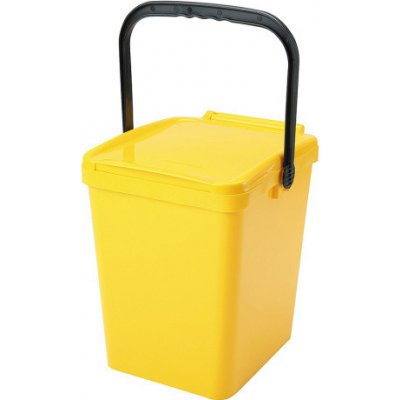 HTI Odpadkový koš URBA 21 l žlutý MC-4649-4