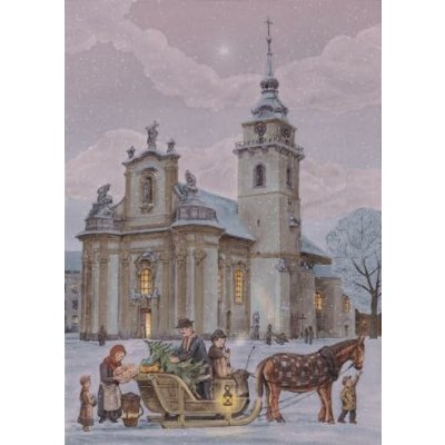 Pohlednice Vánoční čas – Zboží Dáma