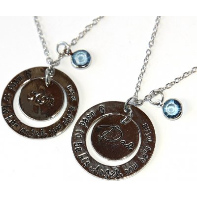 Fashion Jewerly Řetízek otec, matka dřív jsem byl/a já její anděl, teď je ona můj, Miluji mamimku, Tatínka 2875 – Hledejceny.cz