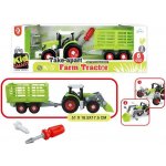 Wiky Vehicles Traktor s vlečkou šroubovací 45 cm – Zboží Mobilmania