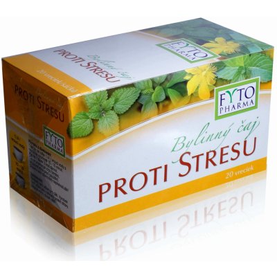 Fytopharma Čaj proti stresu 20 x 1 g – Zbozi.Blesk.cz