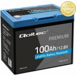 *Qoltec 53725 LiFePO4 12,8V 100Ah 1280 Wh Bluetooth BMS – Zboží Živě