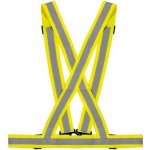 X-BELT žluté reflexní popruhy na oblečení, reflexní kšandy npro motorkáře – Zboží Dáma