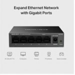 TP-Link Mercusys MS105GS 5portový gigabitový stolní switch – Zboží Živě