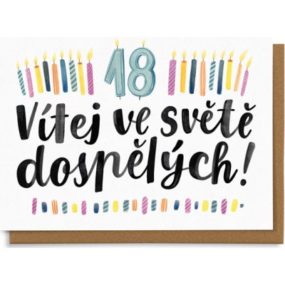 Chaukiss 18 Vítej ve světě dospělých! – Zboží Dáma