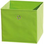 IDEA nábytek Textilní úložný box zpevněný zelený ID99200240 – Zboží Mobilmania