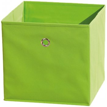 IDEA nábytek Textilní úložný box zpevněný zelený ID99200240 od 137 Kč -  Heureka.cz