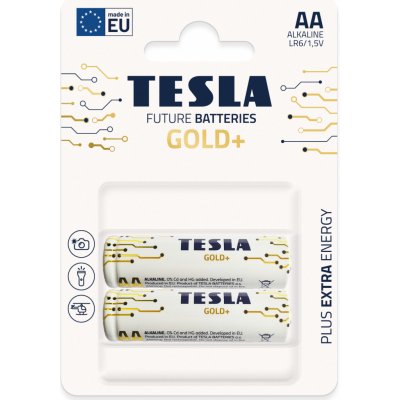 TESLA GOLD+ AA 2ks 12060220 – Zbozi.Blesk.cz