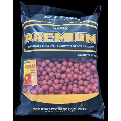 Jet Fish Premium clasicc Limited edition CHILLI/ MANGO boilies 5kg 20mm – Zbozi.Blesk.cz