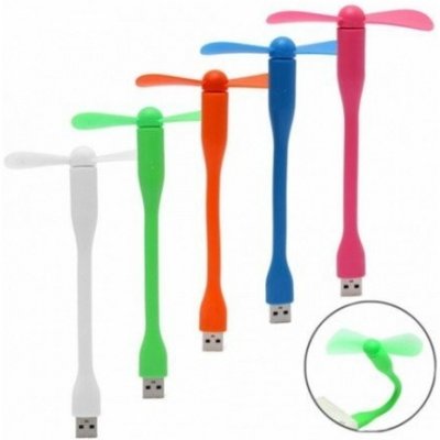 Mini větráček USB Zelená – Zboží Dáma