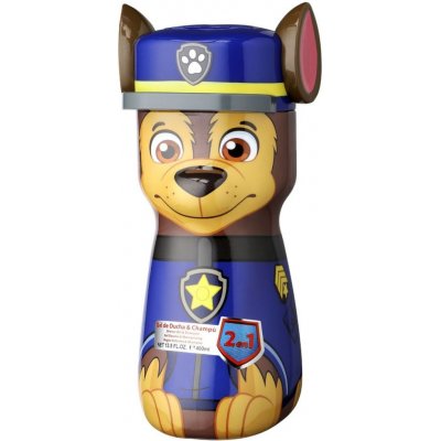 Nickelodeon Paw Patrol Chase dětský sprchový gel a šampon 2 v 1 pro děti 400 ml – Zbozi.Blesk.cz