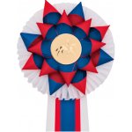 Kokarda třířadá TRIKOLÓRA průměr 16 cm – Zboží Mobilmania