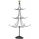 Clayre & Eef Černá antik kovová dekorace stromek Christmas Tree - Ø 41*71 cm – Hledejceny.cz