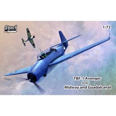 Sword TBF 1 Avenger over Midway and Guadalcanal SW 73136 1:72