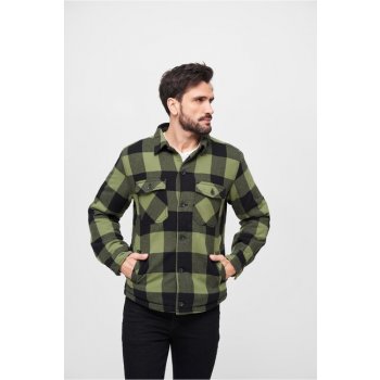 Brandit bunda Lumberjacket černo-olivová