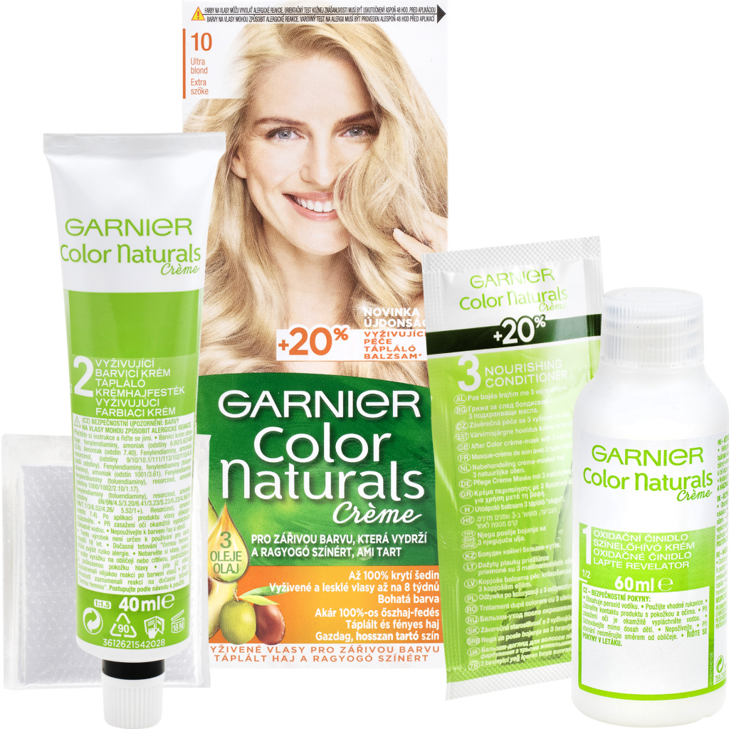 Garnier Color Naturals velmi světlá blond 10 od 70 Kč - Heureka.cz