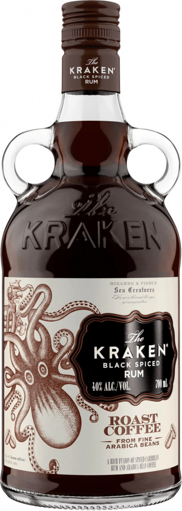 Kraken Roast Coffee 40% 0,7 l (holá láhev)