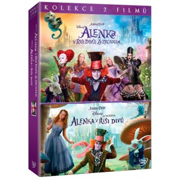 Alenka V ŘÍŠI DIVŮ 1+2 KOLEKCE DVD