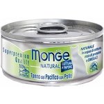 Monge Natural tuňák & kuře 80 g – Zboží Mobilmania