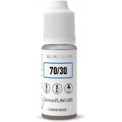 GermanFlavours Báze PG30/VG70 6mg 10x10ml