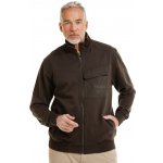 Bushman mikina Dissin dark grey – Zboží Mobilmania